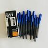 Bolígrafo de Gel Perla Negra 0.5mm Bala Rojo y Azul Pluma de Agua Aguja Completa Negro Bolígrafo de Firma Papelería Oficina Comercio Exterior