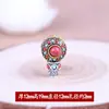 Accesorios de cuentas budistas: Accesorios para pulsera de 108 cuentas, cabeza de torre de plata del Tíbet, cabeza de Buda de tres vías, cuentas de oración Bodhi Vajra, cuentas de pedrería, cuentas sueltas, cuentas redondas