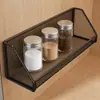 Prateleira de armazenamento de parede sem furos, artefato de armazenamento para dormitório, dormitório de estudante universitário, cabeceira, cesto de parede para pendurar sobre a cama, prateleira