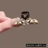 Nuevo Clip de Mariposa de Cristal de Gama Alta 2025, Pinza para el Cabello Femenina, Pinza de Tiburón para Cabello Semirecogido en la Parte Posterior de la Cabeza, Tocado