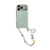 Funda de teléfono colorida de estilo coreano con cadena de estrellas nueva para Apple 17Promax, adecuada para 16Promax, doble capa 15pro18pro