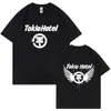 Camiseta Impresa Rock Band Tokyo Hotel Cooleyz Camiseta de Algodón Camiseta de Manga Corta de Moda Unisex Hip-Hop Estilo Urbano
