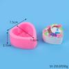 Ferramentas para Fazer Velas Aromáticas Formato de Flor de Amor Dia dos Namorados DIY Forma de Silicone para Bolo Mousse de Chocolate