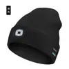 Chapéu de Inverno e Outono Popular Transfronteiriço Novo Modelo Privado Recarregável e Lavável com Iluminação LED e Fones de Ouvido Bluetooth Chapéu Musical