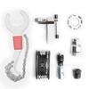 Juego de Herramientas para Reparación de Bicicletas Kit de Reparación para Bicicleta de Montaña Herramienta para Reparación de Neumáticos Kit de Ciclismo Combinado Herramienta Combinada