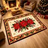 Alfombrillas de Navidad transfronterizas para cocina, balcón, entrada, dormitorio; resistente a la suciedad, antideslizante, resistente al desgaste, fácil de mantener; al por mayor