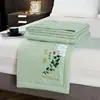 Mugwort repelente de mosquitos nueva colcha de enfriamiento de verano para camas individuales y dobles, colcha fina de aire acondicionado, lavable a máquina, manta de enfriamiento de verano