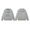 Nuevo modelo ERD: Estilo rico y desgastado, cuello abierto con cremallera, estampado de pines y letras, chaqueta sudadera con capucha unisex