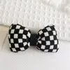 Nuevo tablero DIY tela de lazo a cuadros clip para el pelo de algodón cuerda para el pelo accesorios para tocado ropa zapatos y calcetines accesorios
