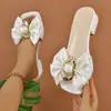Zapatos de Mujer de Alta Gama Ligeros Elegantes Versátiles de Moda 2026 con Lazo Tacones Gruesos Zapatos Slip-On de Moda