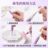 ¡Wow, 12 bolígrafos de pintura para uñas de colores con puntas finas, marcadores de uñas de secado rápido, juego de herramientas de dibujo de líneas DIY para pintar uñas a mano