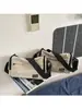 Nova bolsa de ombro grande capacidade para esportes e fitness, unissex, estilosa, simples, versátil, bolsa travesseiro para o dia a dia