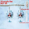 Pendientes de copa de vino de pingüino de hielo y nieve transfronterizos nuevos, atmósfera de nicho, moda, dibujos animados, lindos pendientes, accesorios, decoración, gato de hierro