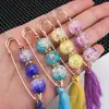 Broche de borlas, nuevo broche anti-exposición para escote de cheongsam y Hanfu de estilo chino, pin decorativo y de fijación para camisas y faldas