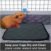 Mais vendido da Amazon: Almofadas laváveis para urina de hamster, almofadas anti-sujeira para animais de estimação, forros para gaiola de porquinho-da-índia, almofadas de urina para porquinho-da-índia de pequeno porte