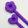 Fabricante 210mm Abraçadeiras de Cabo de Plástico Silicone, Tiras de Fivela Viva em Estoque, Tiras DIY Feitas à Mão, Acessórios de Joalheria
