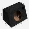 Altavoz de Audio para Coche Subwoofer Caja de Madera Caja Vacía Caja para Subwoofer Caja de Sonido de Prueba 4 pulgadas 5 pulgadas 6 pulgadas 6.5 pulgadas 8 pulgadas 6x9 pulgadas