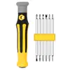 Conjunto de chaves de fenda combinação multifuncional triangular universal formato especial torx tipo Y tipo U Phillips