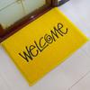 Tapete Personalizado Antiderrapante com Anel de Arame Plástico PVC Tapete de Piso Externo Carpete Comercial Impermeável e Resistente a Manchas Exportação Tapete de Entrada Escovado