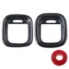 Adecuado para 16-21 Dodge Charger Modificado Aire Acondicionado Salida de Aire Lateral Frontal Lentejuelas Decorativas