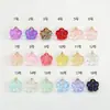 Novo Pingente de Flor de Cinco Pétalas Pequeno Exquisito Estilo Pino de Olho Feito à Mão DIY Pingente de Celular Brincos Brincos Pulseira