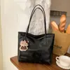 Bolso Tote de Cuero Encerado de Gran Capacidad a la Moda 2026 Primavera Nuevo Elegante y Único Retro Bolso de Hombro/Axila
