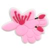 Nueva serie Sakura de zapatos con flores, hebillas decorativas de PVC, goma suave, accesorios decorativos personalizados, adornos para zapatos.