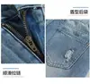 Nuevos Shorts Delgados de Verano para Hombre 2026, Shorts de Mezclilla Rectos Sueltos Elásticos, Pantalones de Moda para Hombre