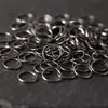 Accesorios de Anillo Cerrado Joyería DIY Conectores de Anillo Hechos a Mano Todos los Tamaños Anillos de Conexión Anillos Planos Anillos Pequeños de Hierro Anillos Redondos