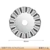 Huajiaji Cortador Rotativo de Tecido de 45mm Cortador Manual de Roda Cortador de Couro Cortador de Papel Corte de Linha Curva Ondulada