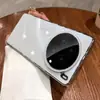 Adecuado para Funda de Teléfono Móvil Vivo X200Pro Iqoo14 Galvanizado Hielo Cristal Hilo de Plumas Vidrio X100 con Película para Lente Anticaída