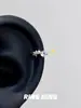 Secuencia del Río Helado Estrella de Mar Fresca Aretes de Tachuela para Lóbulo Alto Aretes de Tachuela de Diamante Azul Brillante Tachuelas para Cartílago