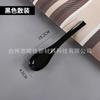 Cucharas Desechables de Plástico Espeso para Sopa China, Cucharas Grandes de Tambor para Arroz y Fideos, Cucharas de Comedor, Cucharas de Plástico para Llevar, Ventas del Fabricante