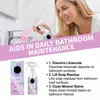 Limpiador de Baño Disuelve y Elimina la Cal y los Residuos de Jabón de Superficies de Vidrio, Metal y Cerámica del Baño Limpiador Multifuncional