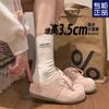 Pantuflas Rosa con Plataforma Interior para Mujer, Verano 2025, Nuevas, Estilo Perezoso, para un Pie, con Puntera, Sandalias Birkenstock