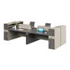 Mobiliário de Escritório Mesa para Funcionários Mesa Financeira Mesa para Supervisor Mesa para Computador Mesa de Trabalho Simples Moderna Combinação de Mesa e Cadeira