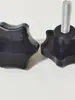 Tornillo de Ajuste Forma Flor de Ciruelo Hexagonal Perilla de Plástico Tornillo de Hierro Estándar Nacional Varilla de Tornillo Galvanizada Diámetro Exterior 48 M8M10