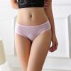 Novas cuecas femininas de renda sexy Ice Silk sem costura sexy transparentes Cuecas femininas direto da fábrica atacado