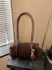 Bolso grande Boston para mujer, estilo retro, gran capacidad, nuevo modelo 2026, gama alta, nicho, bolso de hombro para ir al trabajo, bolso de axila