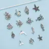 Pulsera Colgante Accesorios Serie Popular Oceánica Transfronteriza Estrella de Mar Caracola Aleación Accesorios de Joyería Suministro Exclusivo Transfronterizo