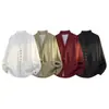 En stock CS1161-p55 Nuevo cárdigan de capas de alta calidad para nicho, top tipo camisa talla grande, chaqueta
