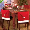 Decorações de Natal Capas de Cadeira de Natal Suprimentos para Festas de Natal Decorações Grandes para Cadeira de Natal