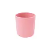 Amazon Silicone Copo Tubo Reto Reto Copo de Água com Tampa Selado à Prova d'Água Copo de Bebida para Bebê Resistência a Altas Temperaturas À Prova de Queda