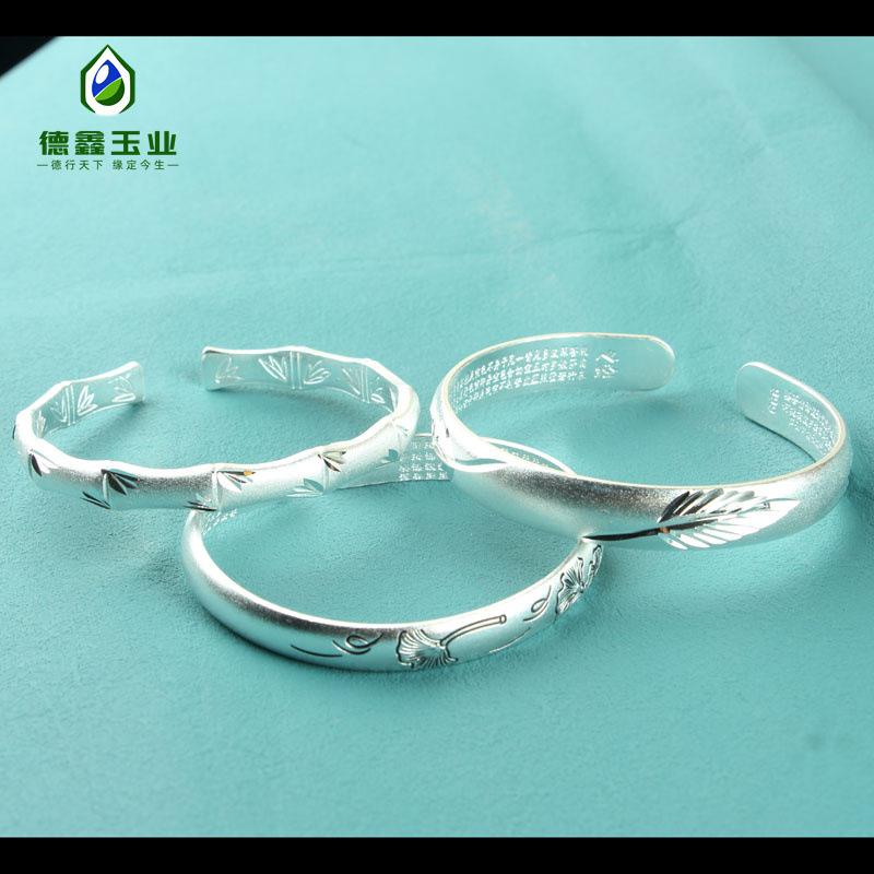 雪花银手镯2791
