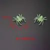 Accesorios de Halloween Arañas Pequeñas que Brillan en la Oscuridad Arañas de Plástico de Simulación Adornos Casa Embrujada Sala de Escape Broma Escenas de Terror