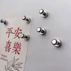 Imán Metal Imán de Chincheta Fieltro Pintura China Tablero Blanco y Negro Fijador Imán Imán Fuerte Hebilla Magnética Chincheta Magnética Redonda