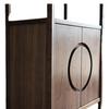 Novo Estilo Chinês Sala de Estar Vitrine Madeira Maciça Estante de Livros Estante Rack de Armazenamento Armário Combinado Móveis de Madeira Maciça Elegante