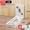 Suporte de Canto em Aço Inoxidável 90 Graus Ângulo Reto Fixador Suporte Triangular de Ferro Conector em L Suporte para Chapa de Material Ferragens de Reforço