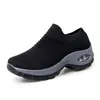 Novos Sapatos Femininos de Primavera, Sapatos Esportivos de Comércio Exterior, Sapatos para Viagem e Caminhada, Tênis Casuais com Amortecimento a Ar para Aumento de Altura, Sapatos de Balanço para Exterior