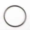 Al por mayor en stock 2.0-5.0cm aleación de zinc hebilla redonda cerrada accesorios de hardware para bolsos DIY hebilla de ajuste de correa de hombro engrosada